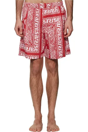 ARIES Heren, Korte broeken, Rood, Maat: S