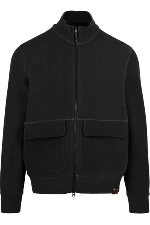 Aspesi Heren, Sweatshirts & Hoodies, Zwart, Maat: XL
