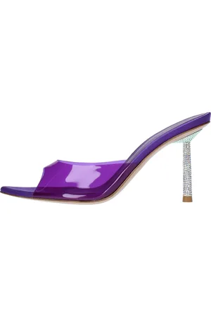 LE SILLA Dames, Schoenen, Paars, Maat: 36 1/2 EU Leer
