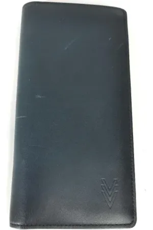 LOUIS VUITTON Dames, Pre-owned, Blauw, Maat: ONE Size Leer