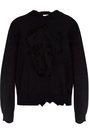 Alexander McQueen Heren, Truien, Zwart, Maat: M