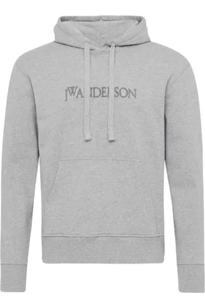 J.W.Anderson Heren, Sweatshirts & Hoodies, Grijs, Maat: M Katoen
