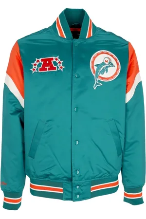 Mitchell & Ness Heren, Jassen, Groen, Maat: M Poliester