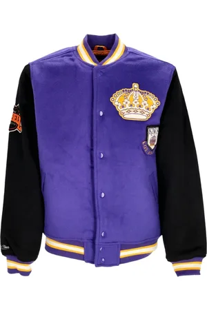 Mitchell & Ness Heren, Jassen, Paars, Maat: L Wol