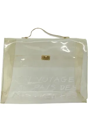 Hermès Dames, Pre-owned, Wit, Maat: ONE Size Vinyl