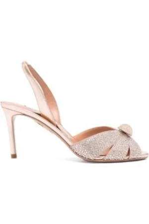 Aquazzura Dames, Schoenen, Geel, Maat: 36 EU