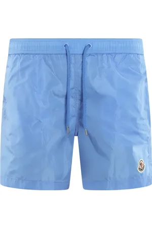 Moncler Heren, Badkleding, Blauw, Maat: L Poliester
