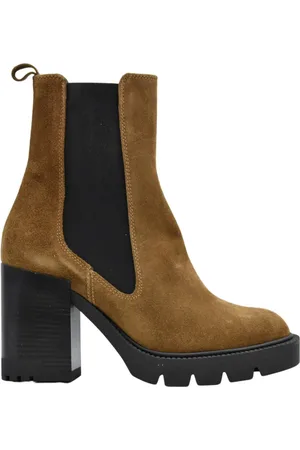 Janet&Janet Dames, Schoenen, Bruin, Maat: 40 EU Leer