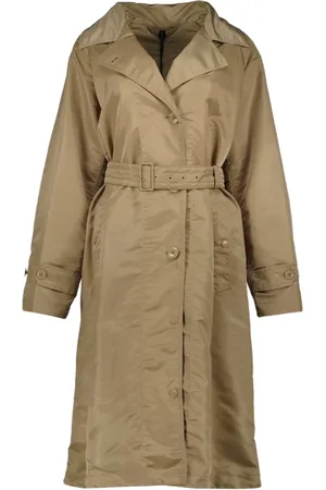 Moncler Dames, Mantels, Bruin, Maat: S Nylon