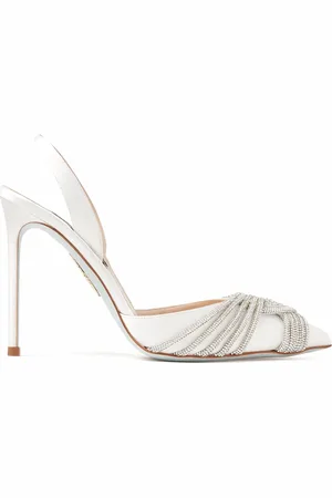 Aquazzura Dames, Schoenen, Wit, Maat: 41 EU
