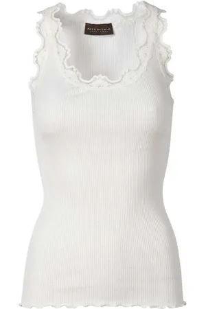 Rosemunde Dames, Tops, Wit, Maat: M Katoen
