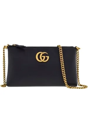 Gucci Dames, Tassen, Zwart, Maat: ONE Size Katoen