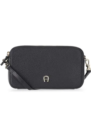 Aigner Dames, Tassen, Zwart, Maat: ONE Size Leer
