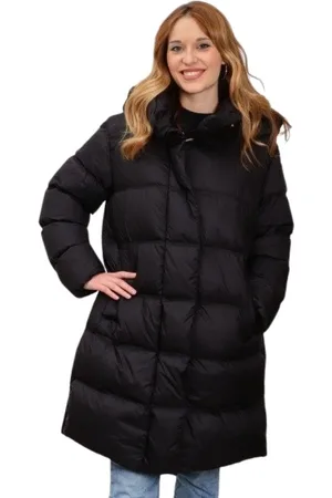 Geox Dames, Mantels, Blauw, Maat: 3XL Katoen