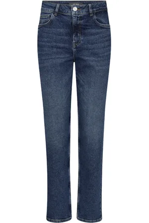 Mos Mosh Dames, Jeans, Blauw, Maat: W28 Denim