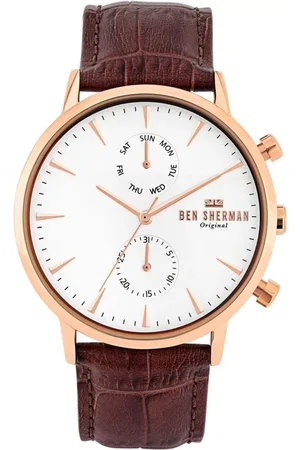 Ben Sherman Heren, Accessoires, Bruin, Maat: ONE Size