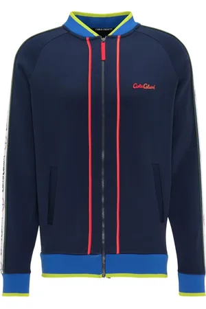 Carlo Colucci Heren, Sweatshirts & Hoodies, Blauw, Maat: XS