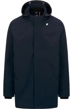 K-Way Heren, Mantels, Blauw, Maat: XL Nylon