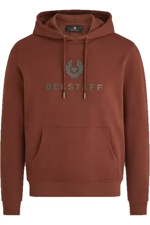 Belstaff Heren, Sweatshirts & Hoodies, Rood, Maat: L Katoen