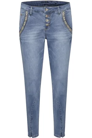 Cream Dames, Jeans, Blauw, Maat: W33 Katoen