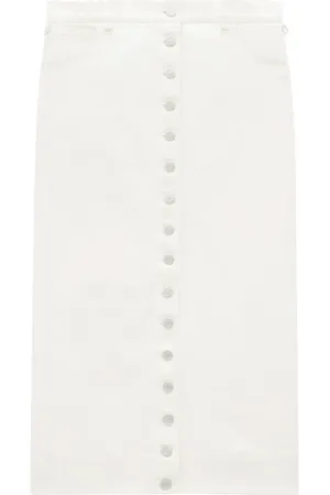 Courrèges Dames, Rokken, Wit, Maat: M Denim