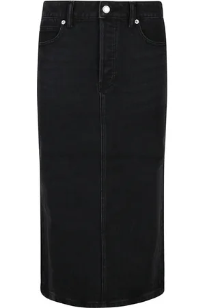 Alexander Wang Dames, Rokken, Zwart, Maat: W25 Denim