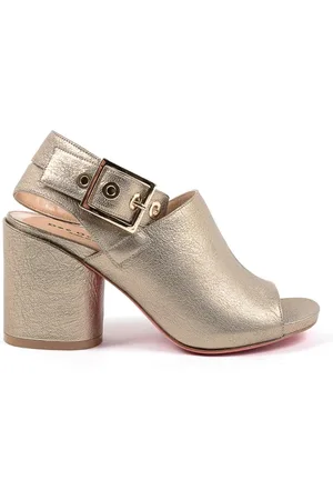 DEE OCLEPPO Dames, Schoenen, Geel, Maat: 35 EU Leer