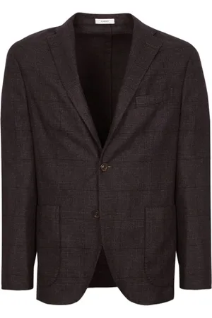 Boglioli Heren, Jassen, Bruin, Maat: XL Wol