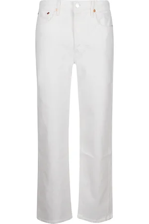 RE/DONE Dames, Jeans, Wit, Maat: W28