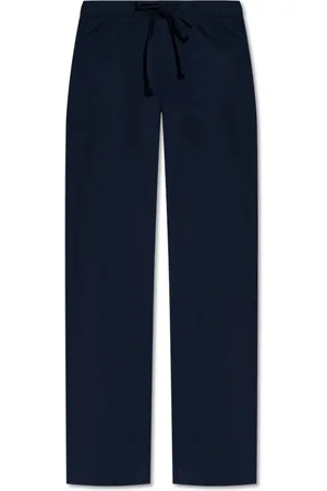 Hanro Dames, Nachtkleding & Lounge, Blauw, Maat: M Katoen