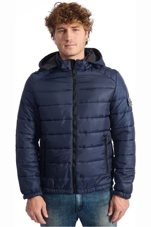 BALDININI Heren, Jassen, Blauw, Maat: L Poliester