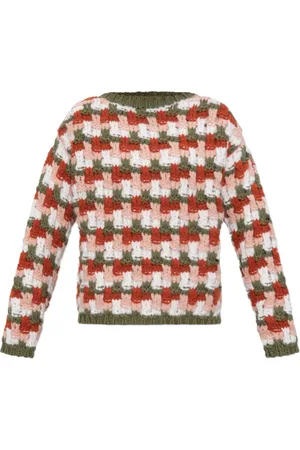 Moncler Dames, Truien, Veelkleurig, Maat: M Wol