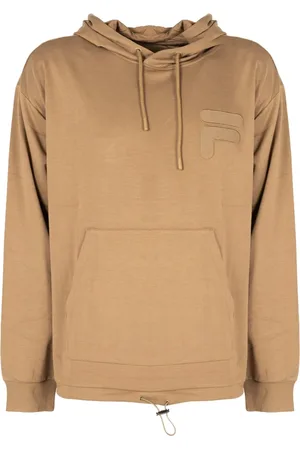 Fila Heren, Sweatshirts & Hoodies, Bruin, Maat: L