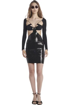 Amazuìn Dames, Jurken, Zwart, Maat: ONE Size Polyamide
