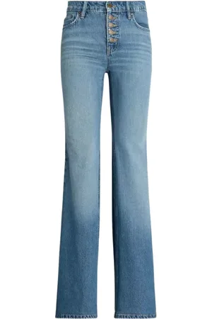 Ralph Lauren Dames, Jeans, Blauw, Maat: S Katoen