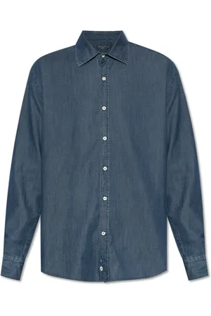 Paul & Shark Heren, Overhemden, Blauw, Maat: 4XL Katoen