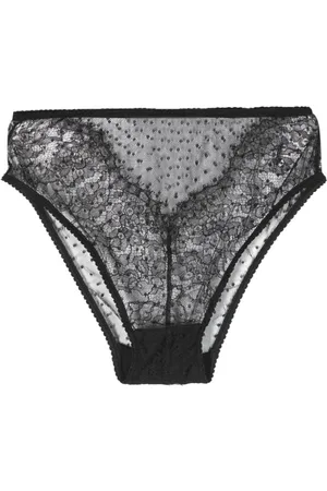 Dolce & Gabbana Dames, Ondergoed, Zwart, Maat: XS Leer
