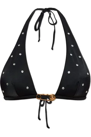 VERSACE Dames, Badkleding, Zwart, Maat: S Poliester