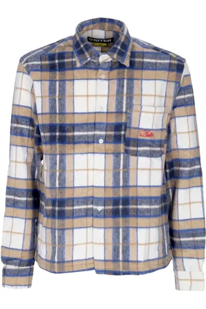 IUTER Heren, Overhemden, Veelkleurig, Maat: S Flanel