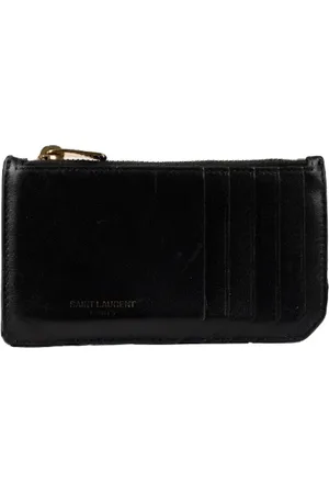 Saint Laurent Dames, Pre-owned, Zwart, Maat: ONE Size Leer