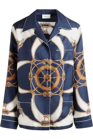Bally Dames, Blouses & Shirts, Veelkleurig, Maat: S Zijde