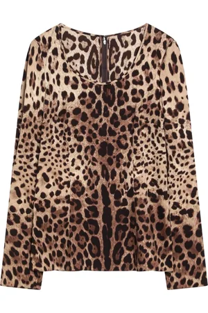 Dolce & Gabbana Dames, Tops, Bruin, Maat: XS