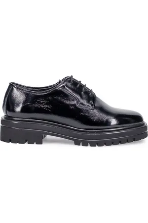 SANGIORGIO Dames, Schoenen, Zwart, Maat: 37 EU Leer