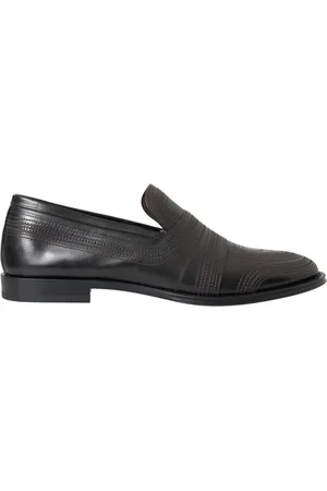 Dolce & Gabbana Heren, Schoenen, Zwart, Maat: 41 EU Leer