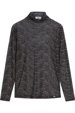 Cinque Dames, Tops, Zwart, Maat: S Poliester