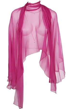 Alberta Ferretti Dames, Accessoires, Roze, Maat: M Zijde