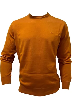 HARMONT&BLAINE Heren, Sweatshirts & Hoodies, Oranje, Maat: M Wol