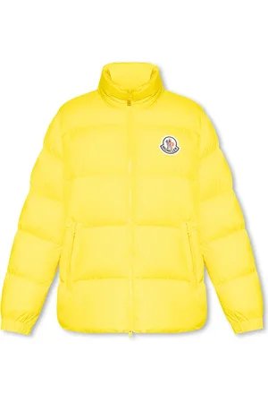 Moncler Heren, Jassen, Geel, Maat: S