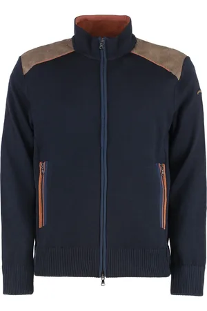 Paul & Shark Heren, Truien, Blauw, Maat: 5XL Wol
