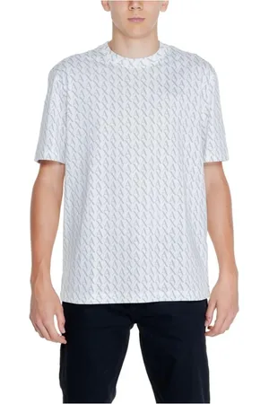 Armani Exchange Heren, Tops, Wit, Maat: 2XL Katoen